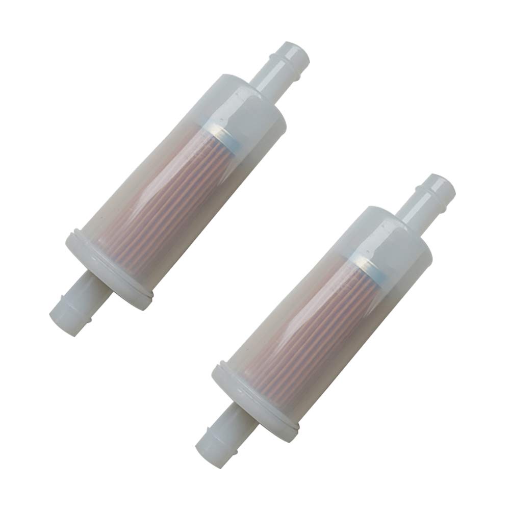 POWERWORKS Set of 2 Breather In Line Filter Compatible with Polaris ATP 500 Magnum Ranger Sportsman Worker Big Boss and More Replaces 2530029