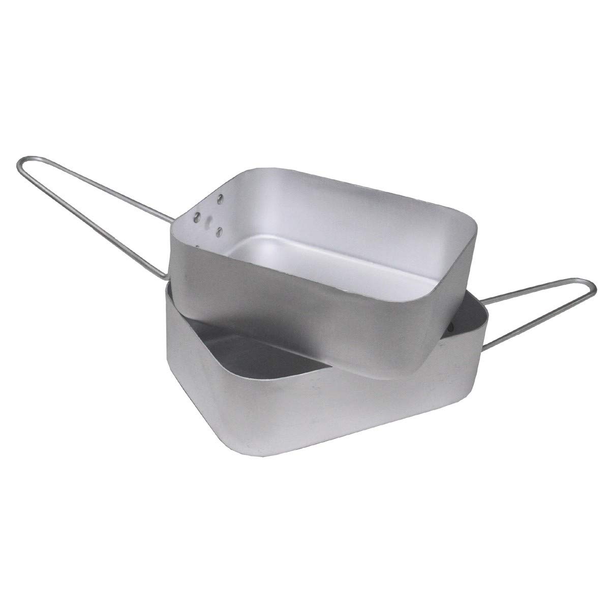 Amazon | MFH オランダ軍 Mess Tin メスキット 2ピース アルミニウム