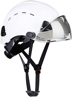 UNINOVA Safety Hard Hat ANSI Z89.1 Approved Vented Safety Helmet,6-Point Ratchet Suspension, Perfect for Construction Work