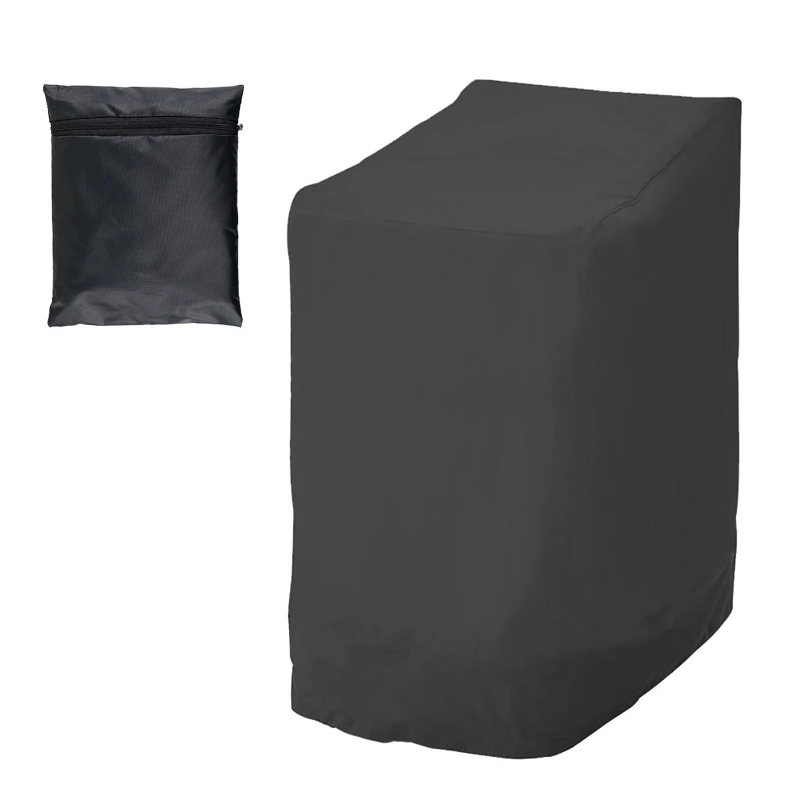 Zovloer 1Pc Outdoor Chair Cover Stacked Chair Dust Cover Outdoor Garden Furniture Table Sofa Waterproof Protective Storage Patio For Garden Sofa Lounge Lawn Deep Seat