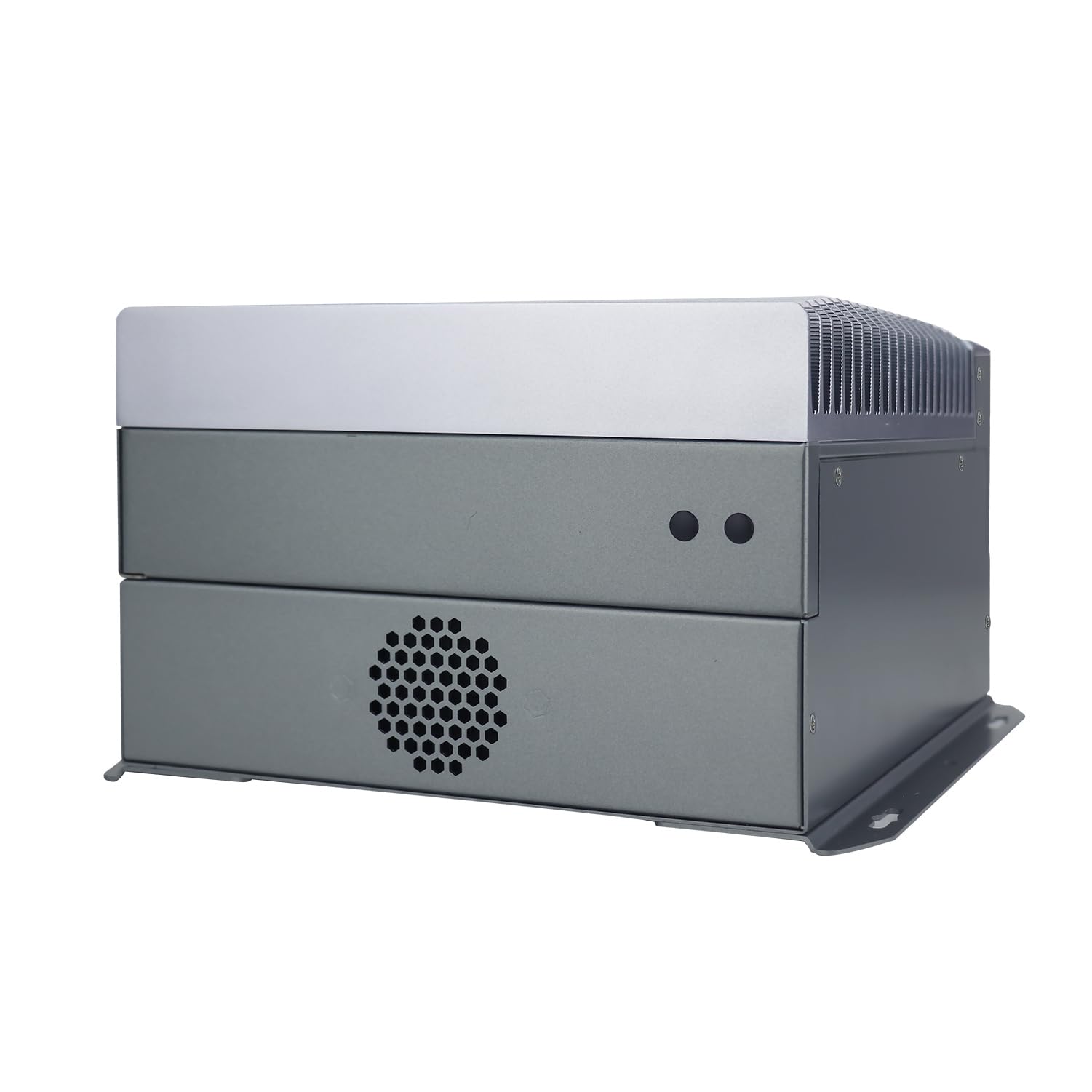 Fanless Industrial PC, Mini Computer, IPC, I3 6100T, Windows 11 / Linux, IX04, VGA, DP, HDMI, 6 x COM, 3 x LAN, PCIE X16 Slot, PCI Slot, DC Phoenix, 9 to 36V, 0 RAM, 0 Storage, Barebone No System