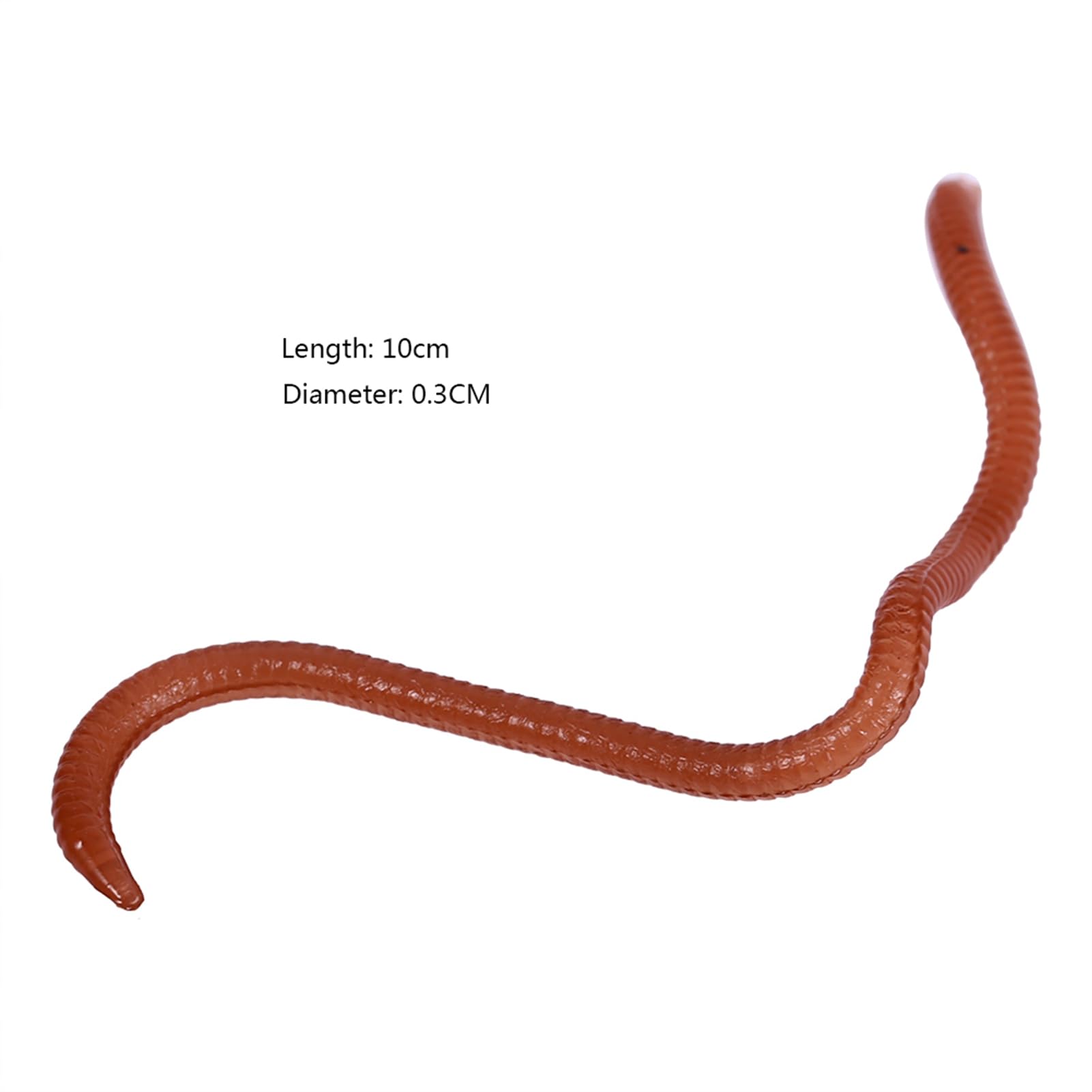 Bass Worms, Worms Miękkie Stickbaity 10 Cm Realistyczna Przynęta o Rybim Zapachu Przynęta na Dżdżownice Z Pudełkiem Robaki Drop Shot dla Wędkarzy na Wszystkich Poziomach
