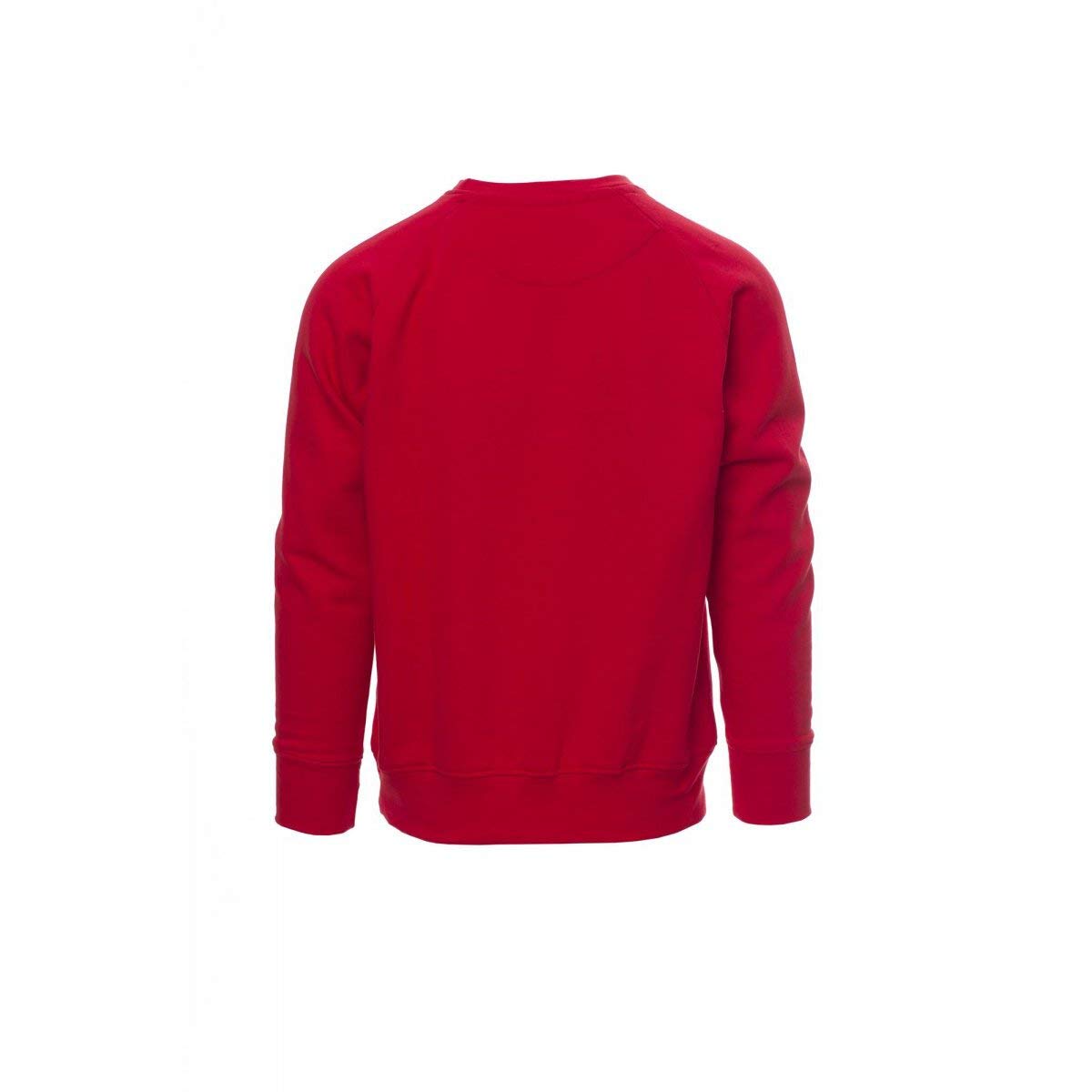 Payper Mistral+ Sweat Ras du Cou pour Homme à Manches Longues Raglan mélange Coton Poignets Taille en cône élastique Rouge