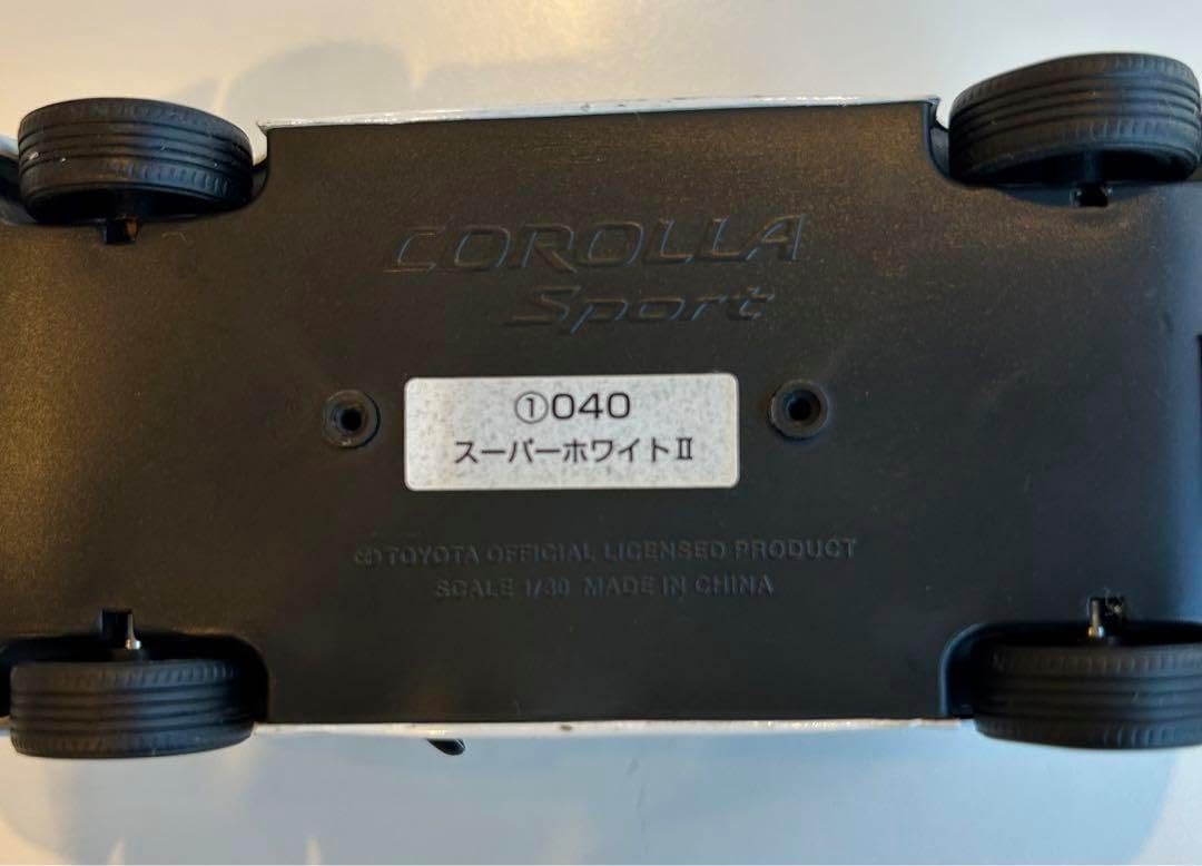 TOYOTA ミニカー カラーサンプル カローラスポーツ