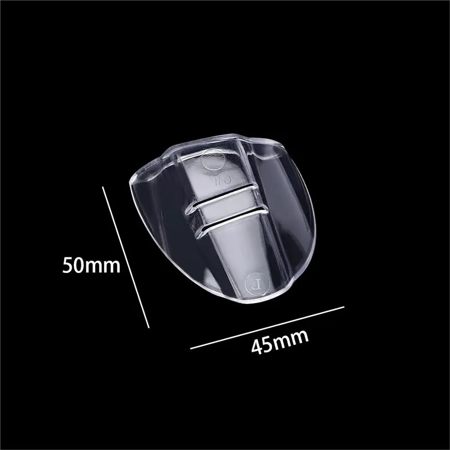 20 Pairs Clear Universal Safety Goggles - TPU Polyurethane, Flexible Side Shields