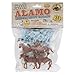 BMC CTS Alamo Mexican Heavy Cavalry - 33pc Powder Blue Plastic Soldier Figures