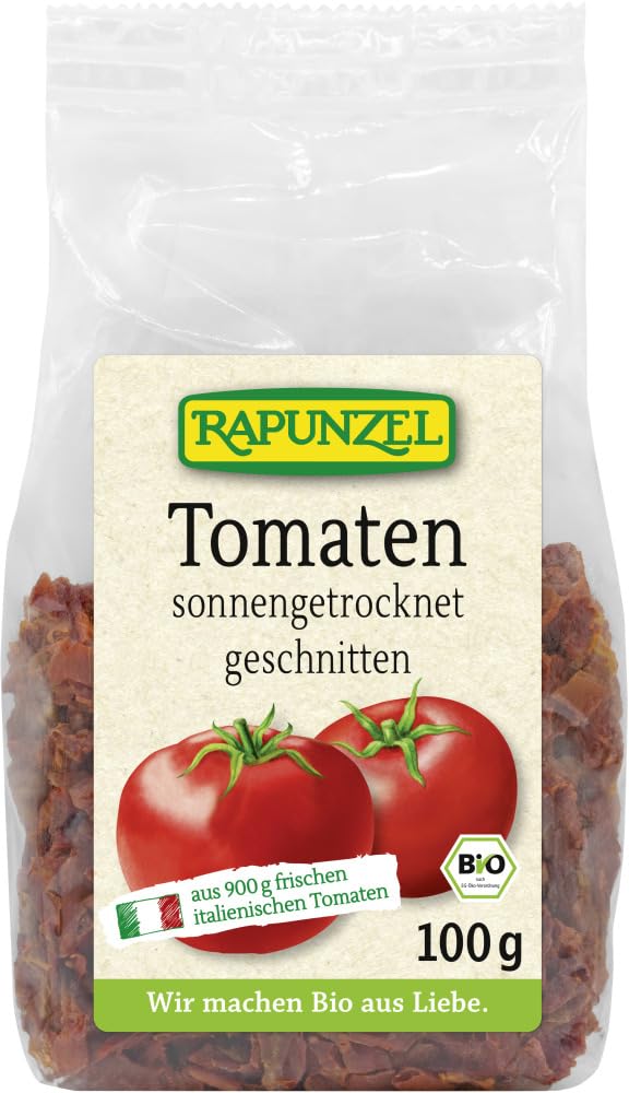 Rapunzel Bio Tomaten getrocknet, geschnitten in Würfel (6 x 100 gr)