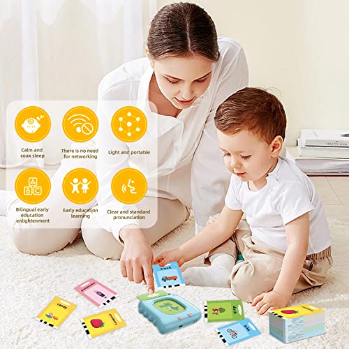 Toddler Toys Age 2 3 4 5 For Boys, 224 Sight Words Talking Flash Cards, Montessori Sensory Toys Educational Learning Toys, Autism Toys, Speech Therapy Toys, Gifts For Kids #TOP2