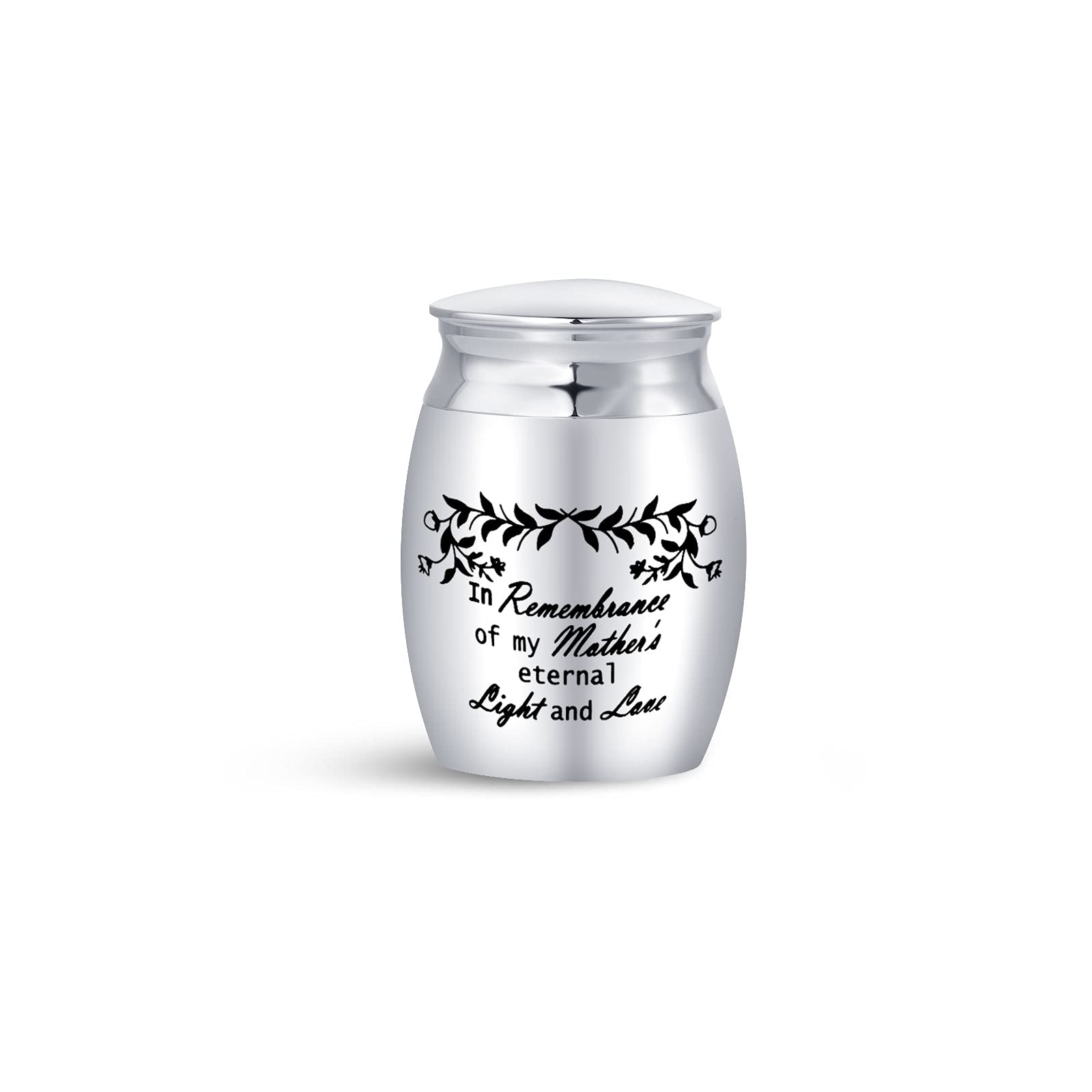 Fgt Women's Mother's Eternal Light And Love Small Mini Urn For Ashes Mum Grandma Family Cremation Memorial Keepsake In Remembrance Of My