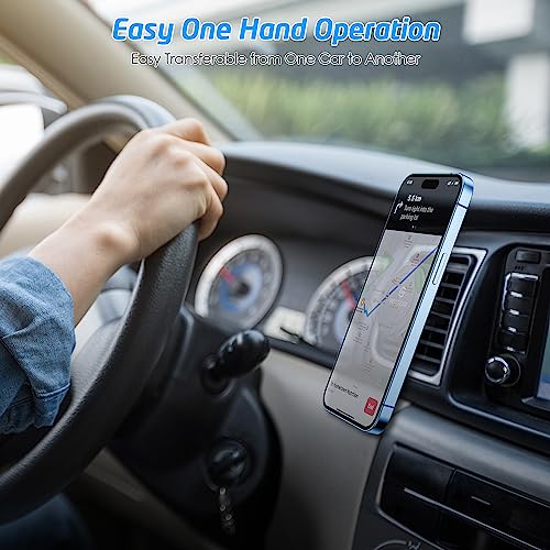 Wixgear MAGNETIC MOUNT Phone Holder For Car, Wixgear [2 Pack] Universal Air Vent Magnetic Phone Mount thumb #2