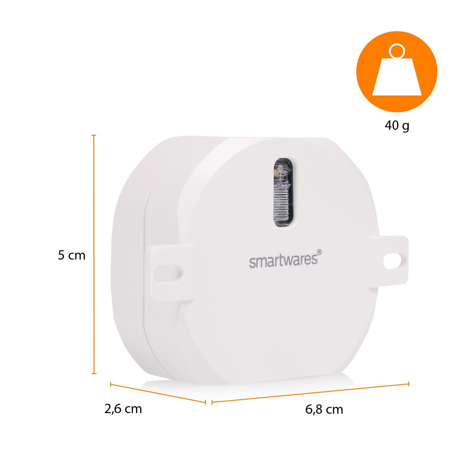 Smartwares intelligente Einbauschalter - Für Beleuchtung bis zu 1 000 W - Kompatibel mit Amazon Alexa & Google Assistant - SHW-90301