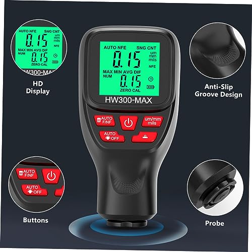 Calibrador digital para medir espesor de pintura automotriz miniatura 3