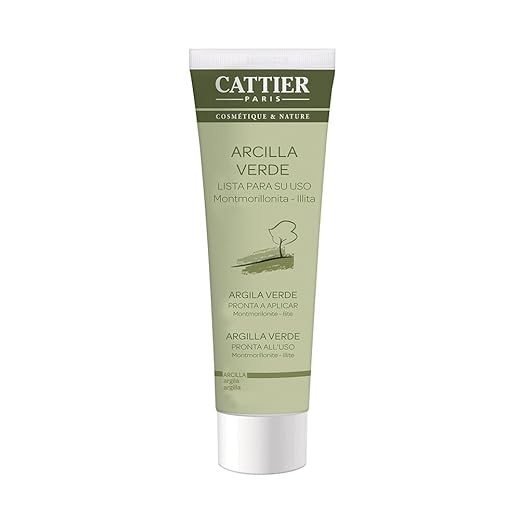 Cattier Arcilla Verde lista para su uso tubo - 100 ml