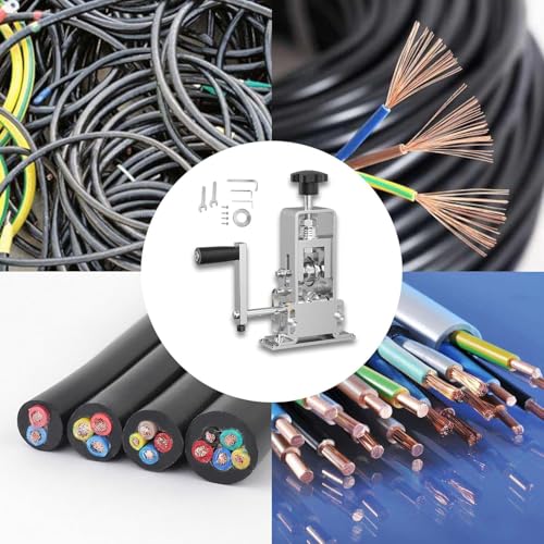 Ferramenta Manual de Descascamento de Fios 1-21 mm Cabo Máquina Elétrica de Descascar, Decapador de