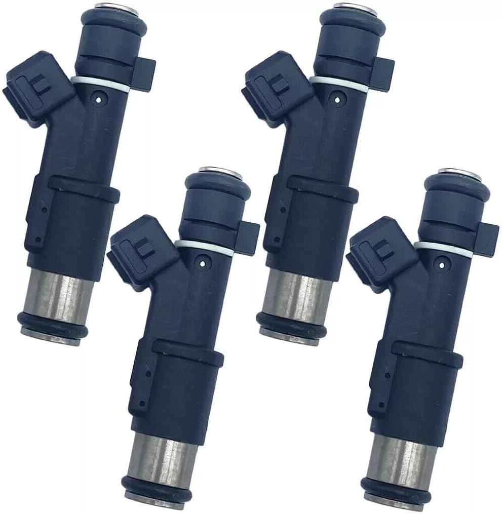 Germban 01F003A 4PCS/LOT Fuel Injector Fit for 206 307 406 407 607 806 807 Citroen C4 C5 C8 Evasion Jumpy Xsara 2.0 1984E2