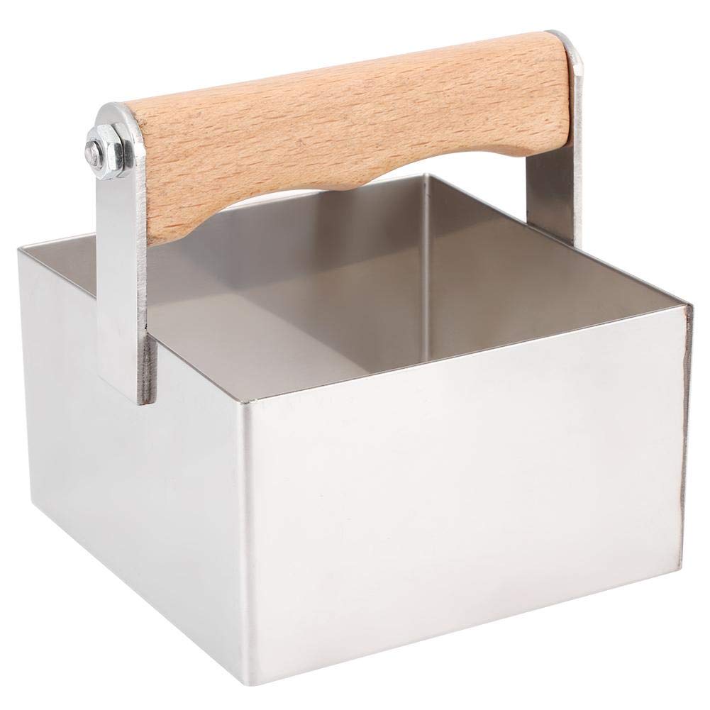 AUNMAS Comb Honey Cutter Scraper, 10.5x10.5x10.3cm Stainless Steel Honey Cutter Cutting Tool Beekeeping Tool Accessories