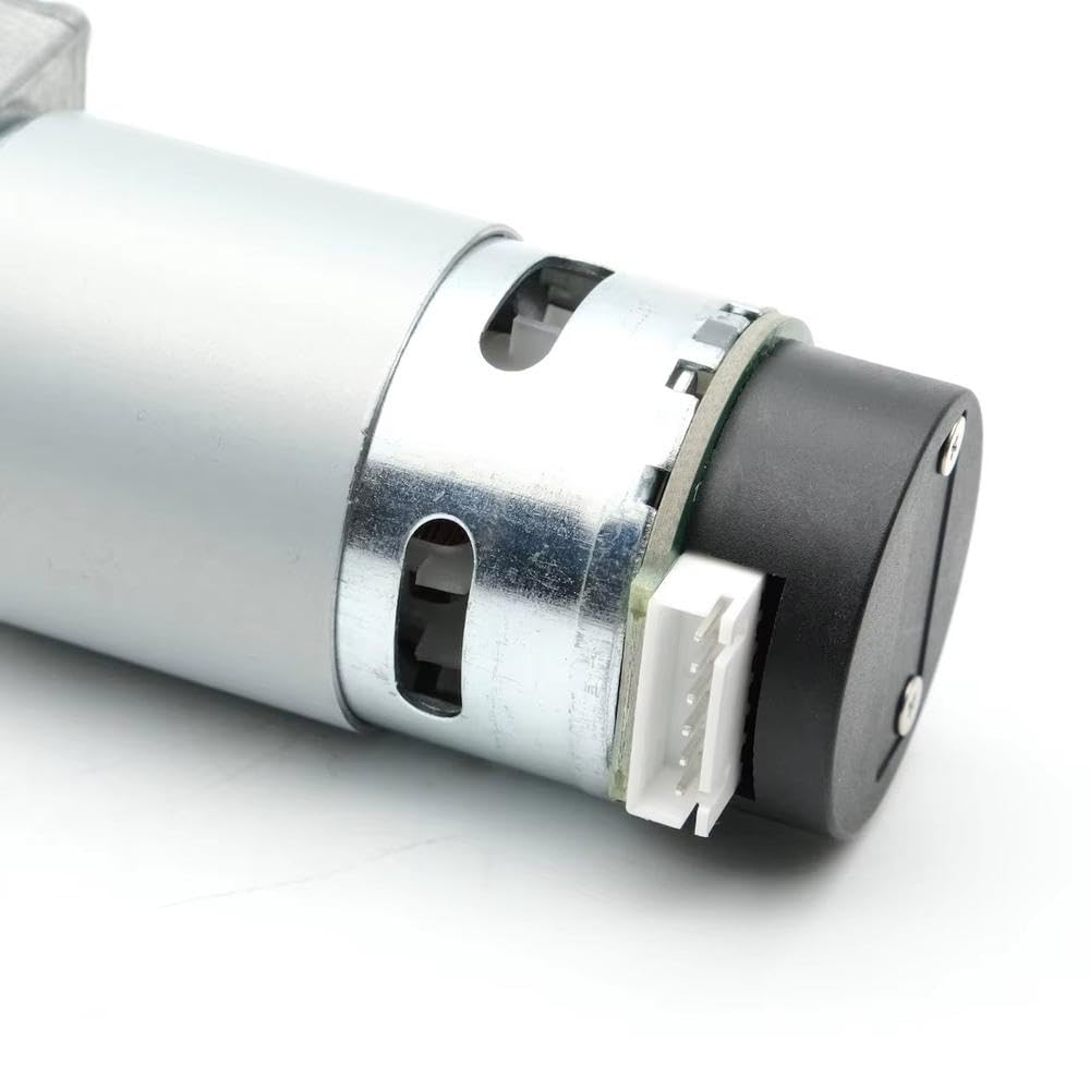 GW4058-555 High Torque MAX 95W Turbine Schneckengetriebe Gleichstrommotor 12V 24V Encoder Parksperre Motor elektronische Komponenten(1 Ratio 54,DC 12V)
