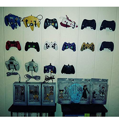 image for YYST Universal Game Controller Organizer Wall Rack Wall Mount Wall Cli