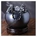 wanhaishop Fontanna biurkowa do pomieszczeń fontanna wodna z kulą do toczenia Feng Shui Zen Zastawa stołowa fontanny wodospad ceramiczna płynąca dekoracja wody, do domu biura fontanny