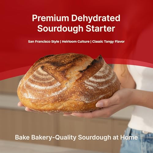 Apron Maven Premium Sourdough Starter Culture - San Francisco Style Heirloom Dehydrated With Simple Activation Instructions for Homemade Artisan Bread Baking - image 3