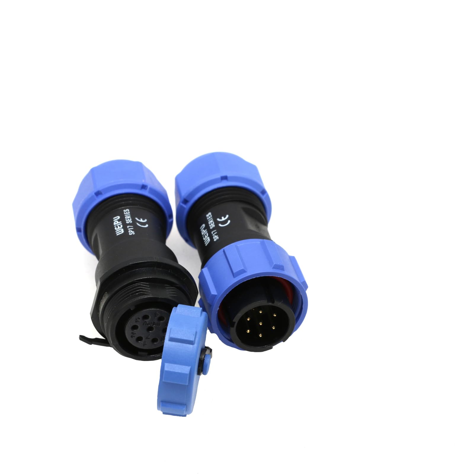 ZBLZGP Weipu SP17 IP68 Waterproof Panel Mounting Automotive Quick Release Adapter Aviation Electrical Plug (Pair) Plug (Male) & Female Socket - Image 4