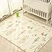 Infant Shining Baby Mat Play Mat Folding Puzzle Playmat, Game Pad 200 * 150 * 1cm XPE Portable Double Sides Foam Crawling Mat for Children (Penguin)