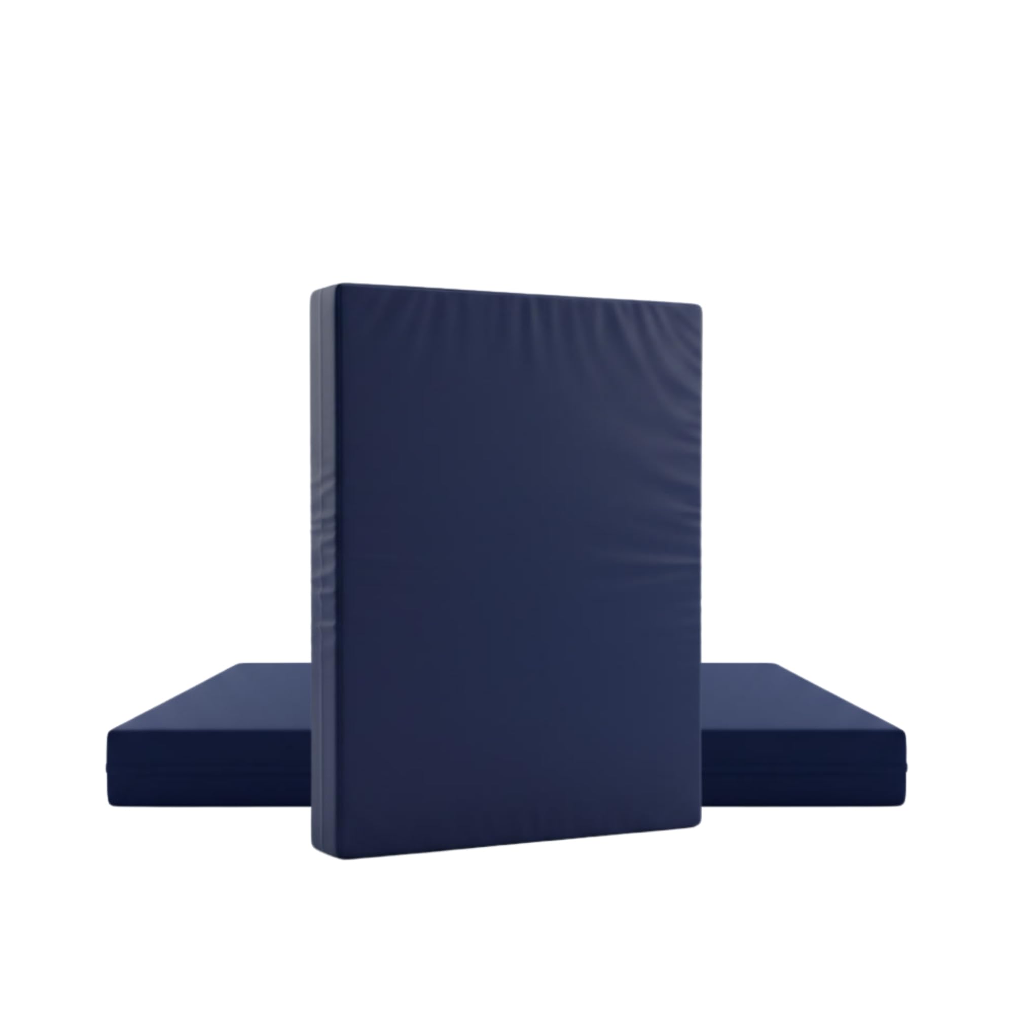 Kosiproducts Gymnastics Crash Mat, High Density Medium Firm 10cm Thick Foam, [Navy Blue, 120cm x 90cm x 10cm]