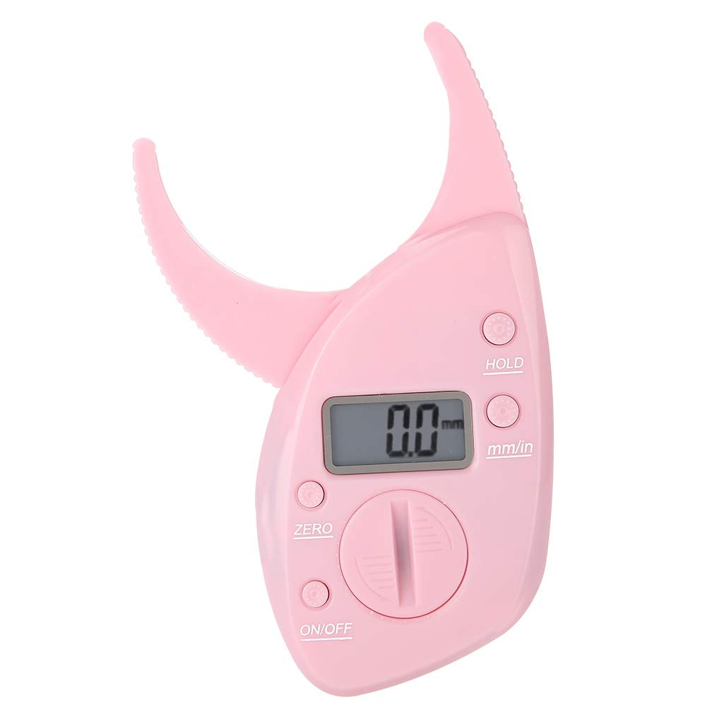 Skinfold Calipers, Lightweight Portable 0-50mm Fat Measure Clipper, for Abdomen Measuring Fat Thigh-image-4