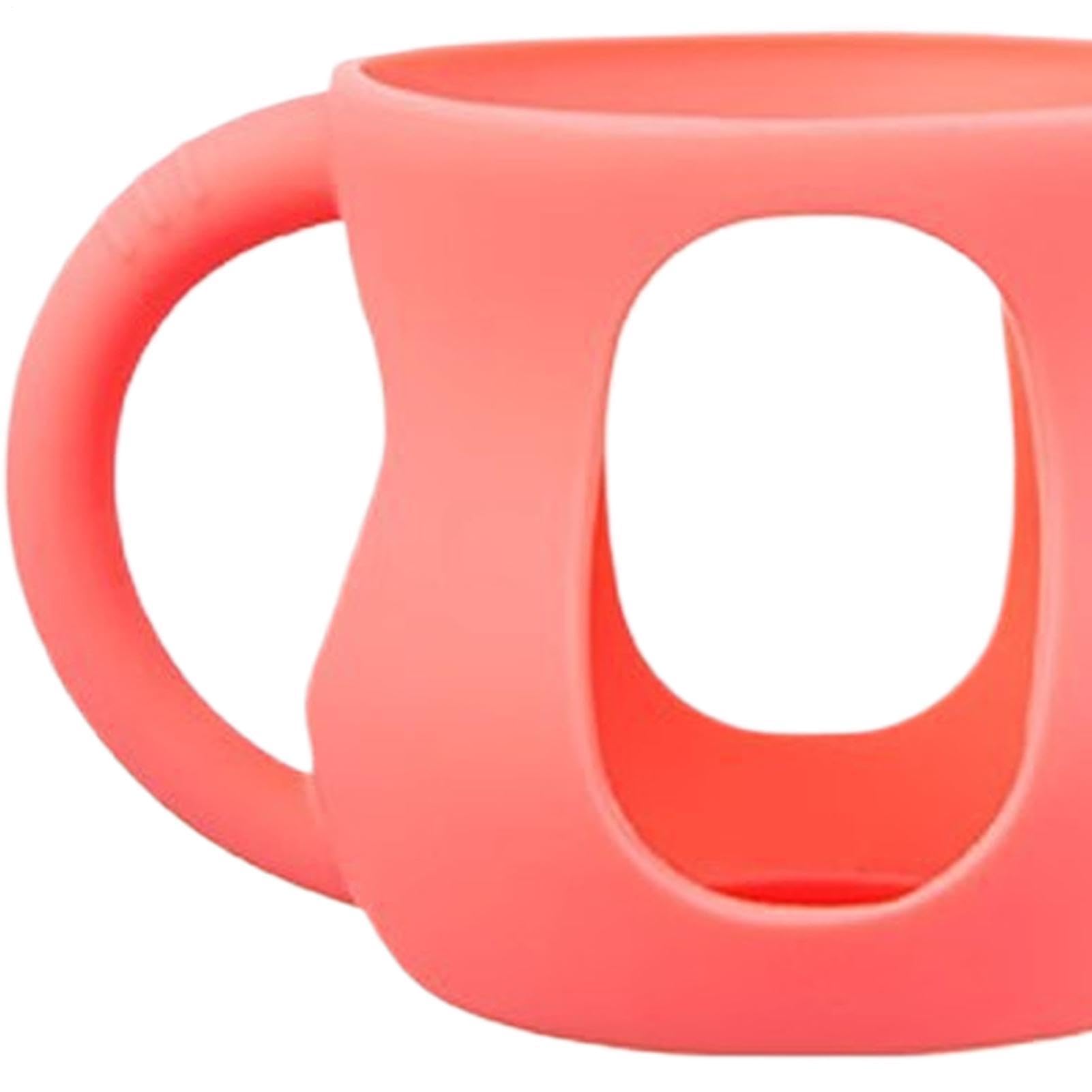 Maniglia Per Biberon, Comoda Da Usare, 11x11x6,5 Cm, Maniche Protettive Antiurto, Copertura Per Maniglia Per Biberon, Design Facile Da Impugnare, Per Acqua Di Latte Per Bambini