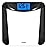 Vitafit Digital Bathroom Weight Scale for Body Weight, High Accuracy Assured by Weighing Professional Since 2001,Extra Large Blue Backlit LCD and Step-On, 400lb/182kg, Superb Black