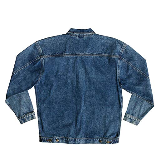 TRENDWAVE SPORTSWEAR Classic Vintage Denim Trucker Jacket/Sorority Jacket2