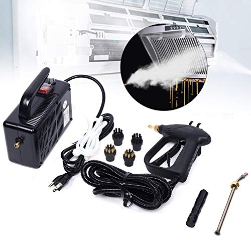 TFCFL Handheld Steam Cleaner, 1700W High Temperature High Pressure Steam Cleaner, Electric High Pressure Steam Clean Mobile Cleaning Machine for Car Detailing Kitchen Bathroom Floors