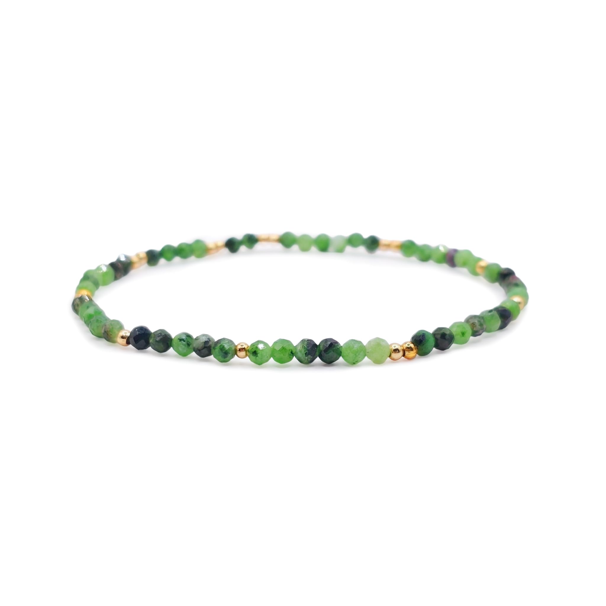 bySantana 925 Sterling Silber Lapislazuli Naturstein-Armband