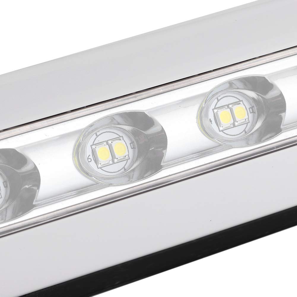 LED Light，12V/24V RV LED Light Universal 8W Waterproof Awning Porch Lamp Bar Motorhome Outdoor Lighting