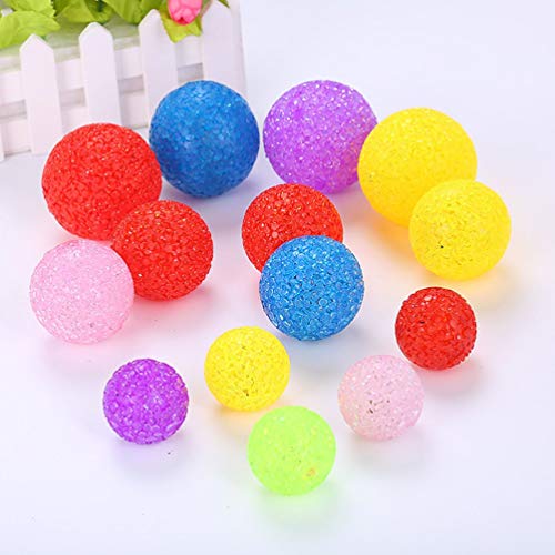 Mouchao Crystal Ball with Bell Inside Plastic Ball Cat Toy Pet Toy