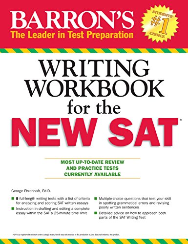 Barron's Writing Workbook for the New SAT Barron's Writing Workbook for the New SAT