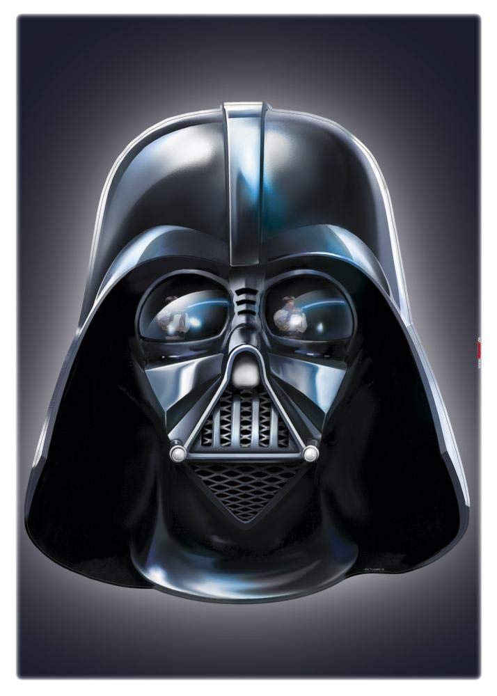Komar Black 14027H Star Wars Darth Vader Freestyle Deco Sticker