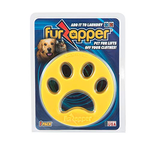 FurZapper 1Pack- Pet Hair Remover Single Pack- for Laundry for Dog Hair, Cat