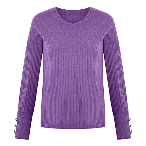 Winter Plus Size Pullover Sweater Women Knitted Tops Button Boho Long Sleeve Solid Sweaters Pullovers Fashion Fall Hoodie3