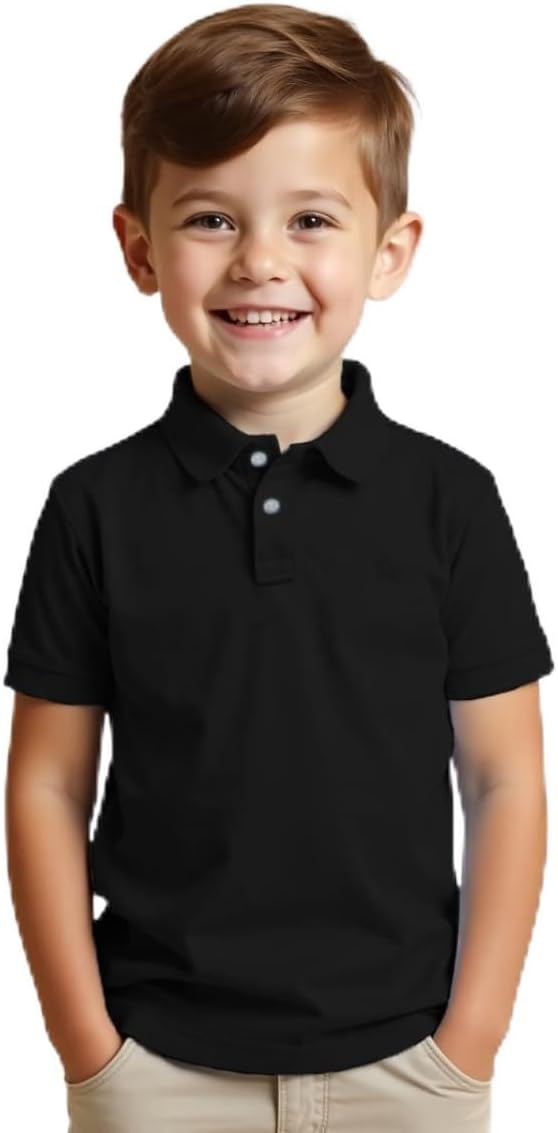 Camisa Polo Basica Infantil Masculina