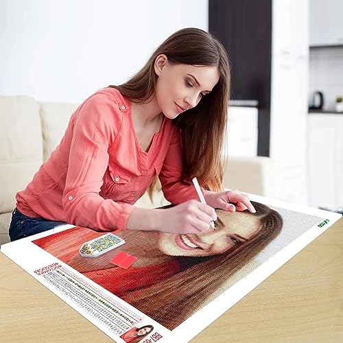 Personalized Diamond Painting Art Kits Full Drill, Create Your Own Masterpiece, Perfect for Relaxation and Home Decor, 5D DIY Gift for Unforgettable Memories, Custom Diamond Art, Round, 70x80cm