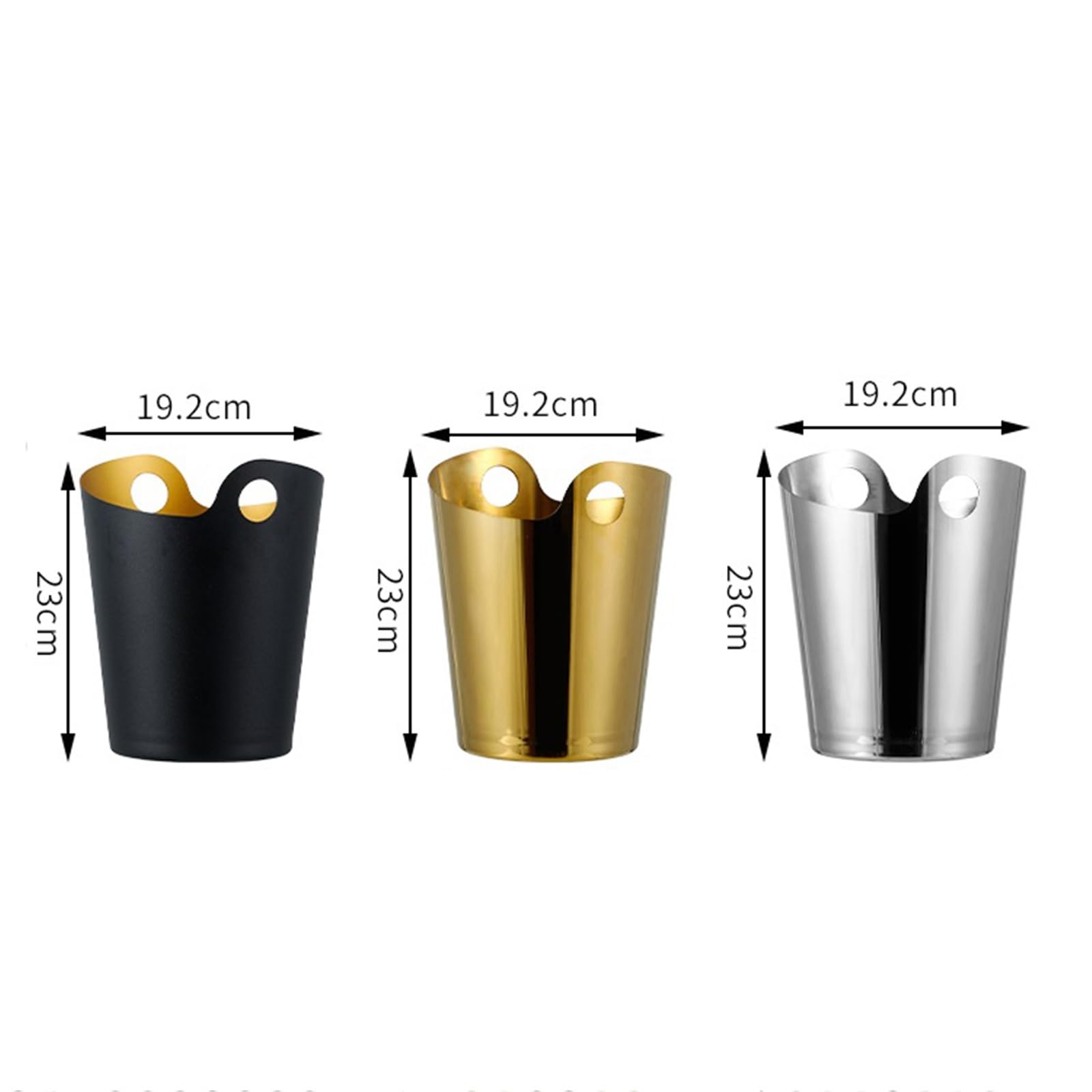 Cubo de Hielo Cubitera de Acero Inoxidable con asa for Vino, champán, Cerveza, Bares, Discotecas y Fiestas Enfriador Vino