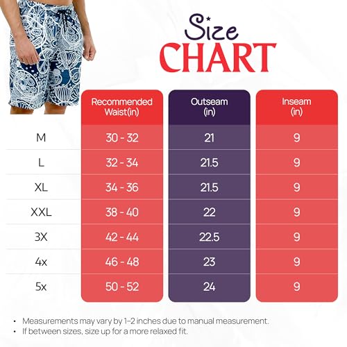 Image of KAILUA SURF Mens Swim Trunks Long, Quick Dry Mens Boardshorts, 9 Inches Inseam Mens Bathing Suits with Mesh Lining