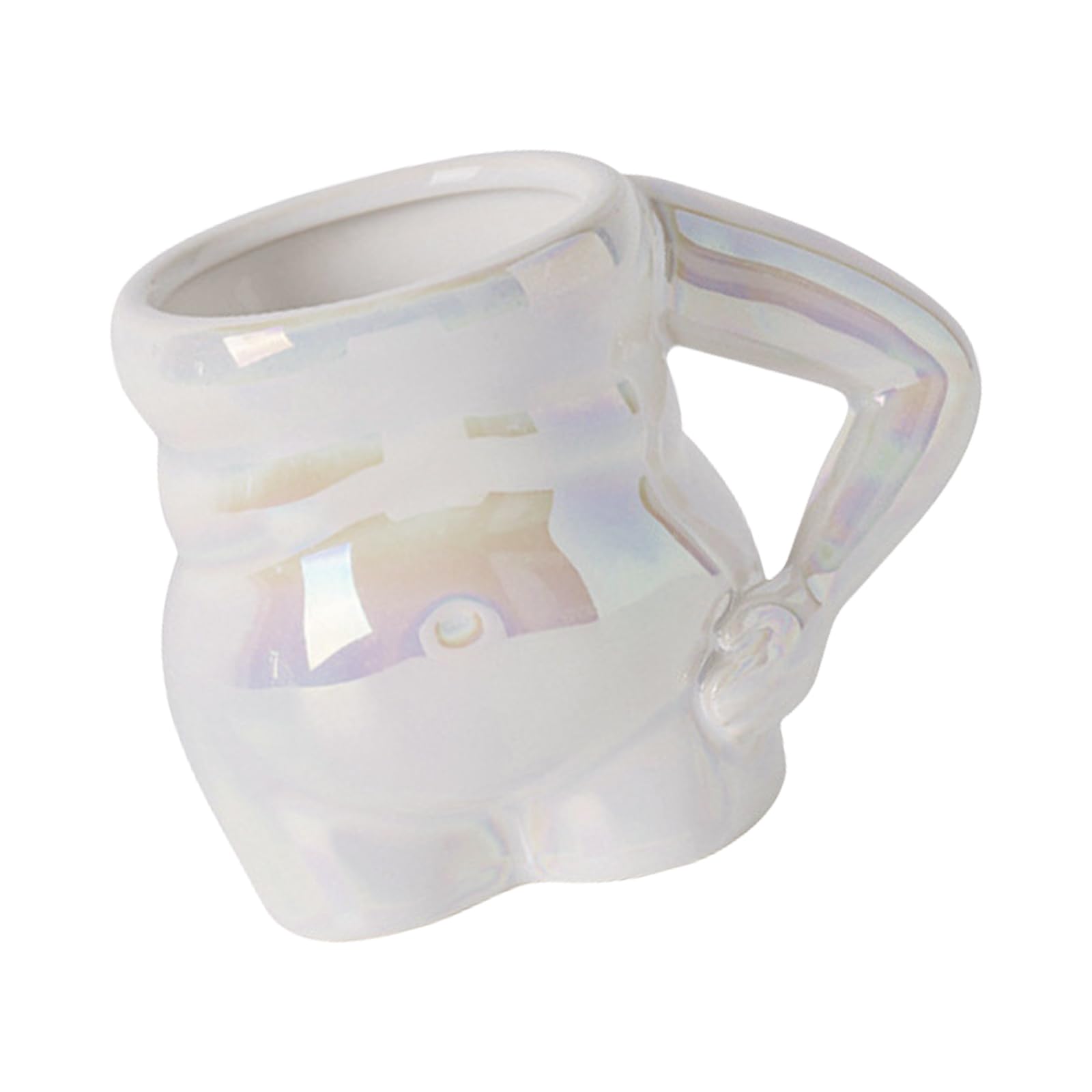 Practical Belly Mug with Handle Delicate Tableware Ceramic Drinking Cups for Weddings Parties and Daily Beverage Needs Home Drinkware