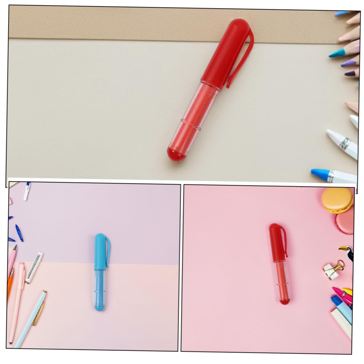 Tiza de Sastre para Coser y Acolchar, 4 Piezas de Plástico