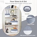 Zoom IMG-2 ezvsevuo 4 pezzi cestini portaoggetti Zoom IMG-2 ezvsevuo 4 pezzi cestini portaoggetti