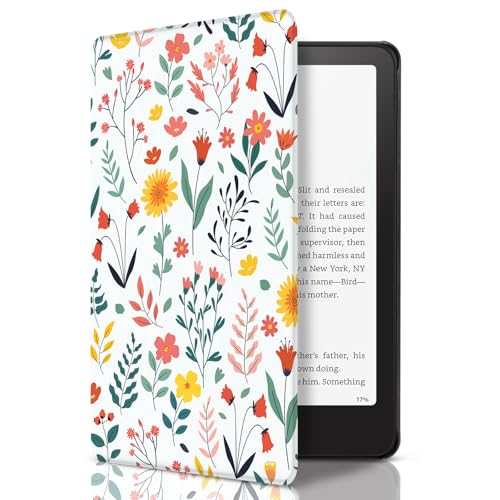 Image of CoBak Case for Kindle Paperwhite 12th Gen 2024 (7 inch) & Colorsoft Signature Edition - All New PU Leather Cover with Auto Sleep Wake Feature for Paperwhite Signature 2024 Released