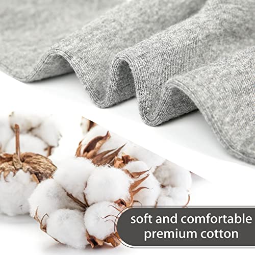 Image of FGZ Women Thin Cotton Socks Soft Cozy Socks Cute Ankle Crew Socks 5 Pairs