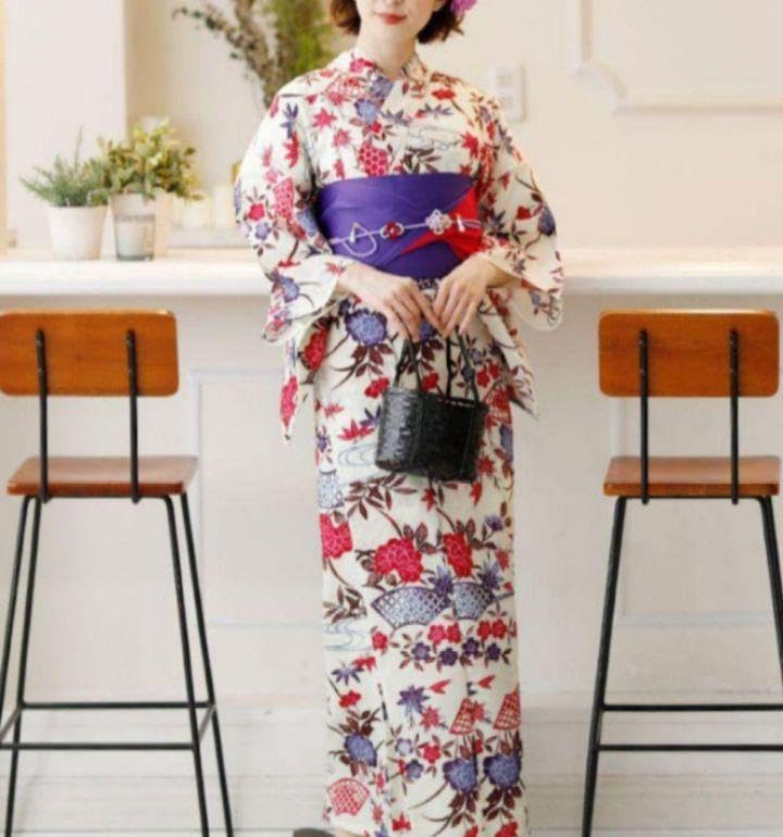◆最高級【綿麻浴衣】紅花赤観世水の品ある涼しゆかた◆着物としても着用可 Amazon.co.jp: 最高級 綿麻浴衣 紅花赤観世水の品ある涼しゆかた