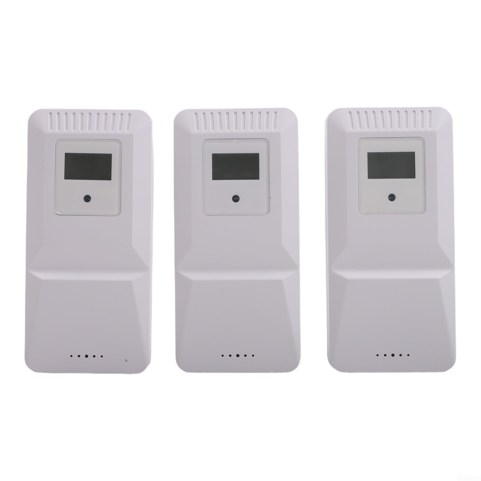 Termometro wireless per interni ed esterni, con 3 ingressi sensore, display a doppia unità, registrazione massima e minima e distanza di trasmissione di 500 metri